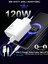 Type-C 120W (Watt) Turbo Hızlı Şarj Aleti Adaptörü ve Kablosu (Set) 2
