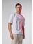 Beyaz Düşünen Adam Baskılı Oversize Tshirt 1