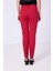 Orta Belli Dar Kesim Kırmızı Pantolon 4