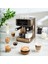 Mycaffe Barista S10 Entegre Süt Hazneli Otomatik Espresso Latte Cappuccino Mak. Walnut Brown 1