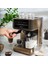 Mycaffe Barista S10 Entegre Süt Hazneli Otomatik Espresso Latte Cappuccino Mak. Walnut Brown 3