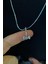 Gümüş 60 cm Ince Gurmet Zincirli Balta Model Kolye UC25E29 2