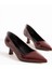 Kadın Kısa Topuklu Stiletto Ayakkabı [3] cm 2