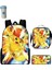 Pokemon Çocuklar Okul Sırt Çantası Saklama Çantası Kawaii Pikachu Çizgi Film Karakteri Öğrenci (Yurt Dışından) 1