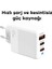 PD40 2xtype-C + USB Qc3.0 Pd 45W Hizli Sarj Adaptörü Sarj Basligi 4