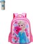 Disney Dondurulmuş Sırt Çantası Elsa Anna Snow Queen Sevimli Sırt Çantası Çocuk Okul Çantası (Yurt Dışından) 1
