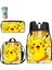 Pokemon Çocuklar Okul Sırt Çantası Saklama Çantası Kawaii Pikachu Çizgi Film Karakteri Öğrenci (Yurt Dışından) 1