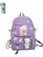 Popüler Pembe Mor Kız Lise Öğrencisi Sırt Çantası (Yurt Dışından) 1