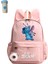 Sevimli Disney Lilo Dikişli Sırt Çantası Kız Erkek Öğrenci Gençler Çocuk Sırt Çantası (Yurt Dışından) 1
