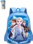 Disney Dondurulmuş Sırt Çantası Elsa Anna Snow Queen Sevimli Sırt Çantası Çocuk Okul Çantası (Yurt Dışından) 1