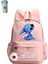 Sevimli Disney Lilo Dikişli Sırt Çantası Kız Erkek Öğrenci Gençler Çocuk Sırt Çantası (Yurt Dışından) 1