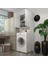 Kenzlife çamaşır makinesi dolabı sinem byz 180x066x30 banyo kiler 1