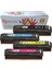 Hp 207A Muadil Toner Çipli Set Siyah Mavi Sarı Kırmızı W2210A W2211A W2212A W2213A Garantili 1