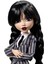 Wednesday Addams Okul Üniformalı Bebek HXJ04 5