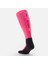 Wedze Yetişkin Kayak/Snowboard Çorabı - Siyah/Neon Pembe - Siyah - 100 4