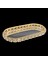 - Lüks Lüks Kristal Taşlı Baton Organizer Servis Sunum Tepsisi 32CM Gold 1