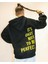 Kız Çocuk Kapüşonlu Beautiful Baskılı 3 Iplik Kışlık Yüksek Kalite Sweatshirt 2