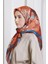 Acı Kahve Loryan Scarf Diamond Flor Eşarp 3