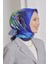 Saks Loryan Scarf Diamond Flor Eşarp 2