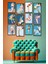 Retro Pin-Up Kız Temalı 12 Parça Mdf Tablo Seti ile Evinize Şıklık ve Eğlence 1