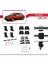 Fiat Brava 1995-2001 Arası ile Uyumlu Ace-4 Ara Atkı Tavan Barı Gri 5