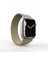 Apple Watch 7 45MM Zore KRD-122 Silikon Kordon Strap Kayış-Kahverengi-Krem 1