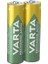 Varta Nı-Mh 1.2V 2100 Mah Hr6 Aa Şarjlı 2li Kalem Pil (4738) 2