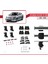 Hyundai Accent Iv (Rb) Sedan 2011-2018 Arası ile Uyumlu Ace-4 Ara Atkı Tavan Barı Gri 5