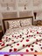Bykutlay Home Collection Çift Kişilik Nevresim Takımı Ottoman Serisi Kırmızı Kalp Desenli 1