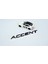 Accent Bagaj 3m 3D Siyah Abs Yazı Logo Hyundai Ile Uyumlu 2
