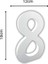 Strafor 8 Rakamı 18 cm 1