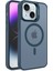 Iphone 13 Uyumlu Lens Hediyeli Kamera Standlı Magsafe Özellikli Arkası Mat Kilif 1