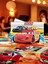 Cars Temalı 120 x 180 Masa Örtüsü - Doğum Günü Parti ve Eğlenceli Etkinlikler Için 1