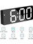 Tekno Trust LED Dijital Masa Saati Alarm Termometre Tarih Masaüstü Saat 5