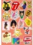 Müzik Çıkartmaları Seri 1 Sticker Telefon Laptop Notebook Tablet Defter Matara Sticker Etiket 1