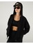 W Essential Full Zip Hoodie Sweatshirt Kadın Siyah Sweatshirt S242117-001 4