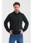 Polo Yaka Çizgili Regular Fit Sweatshırt (WK25214) 5