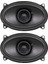 Fullsound K-1420T 4x6 cm Renault-9 2 Li Takım Oval Hoparlör (4738) 1