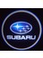 Subaru Araçlar Için Pilli Yapıştırmalı Kapı Altı LED Logo 1