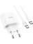 C94A Metro 20W Type-C Çıkışlı Ekstra Type-C To Type-C Kablolu Pd Hızlı Şarj Aleti 1