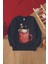 Christmas Vazodaki Kardan Adam Baskılı Çocuk Sweatshirt 23185 1
