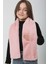 Çocuk Peluş Kaşkol Boyunluk Atkı Rkb-Ç-01 Pembe 4