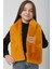Çocuk Peluş Kaşkol Boyunluk Atkı Rkb-Ç-01 Hardal 3