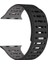 Watch 10 46MM Redclick KRD-124 Silikon Kordon Terletmeyen Delikli Strap Kayış 1