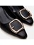 01AYH297880A100 Deri Siyah Kadın Stiletto 5