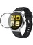 Huawei Watch Gt 5 41MM Tam Kaplayan Kavisli Ekran Koruyucu 3D Pet Film - Siyah AL3385 1