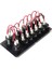Switch Panel Otomatik Sigortalı Şarj + Voltmetreli Usb Type-C Soketli 12-24v 105X180mm Mavi 2