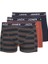 Erkek Boxer 3'lü - Lacivert 1