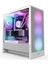 NZXT H5 Flow (2024) Beyaz RGB Temperli Cam USB 3.2 ATX Mid Tower Kasa 1