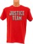 Justice Team Baskılı Tişört 1
